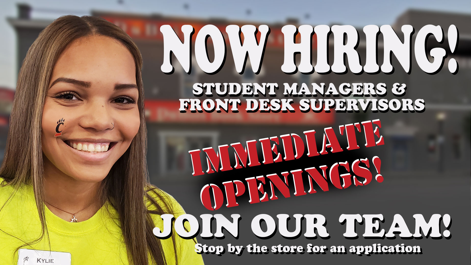 Now Hiring