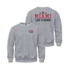 Miami RedHawks Love & Honor Back-Graphic Crew Image