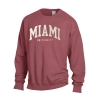 Miami RedHawks Twill Miami Stitched Crew Image