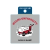 Miami RedHawks Zamboni Sticker Image