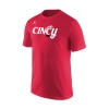 Nike Jumpman Cincinnati Core CINCY Short Sleeve Tee, Red Image