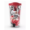 Cincinnati Bearcats Tervis 16 oz All over Vault Tumbler Image
